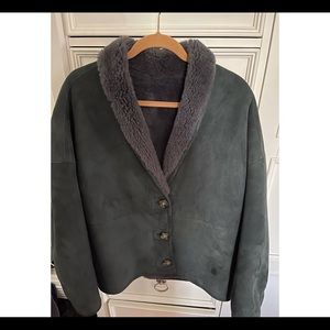 Isabel Marant etoile carter shearling jacket